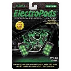 Street Fx Led Light Pod Rectangle Black/Green