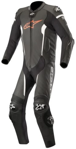 Alpinestars Missile Race Suit Black/Fluorecent Red/White