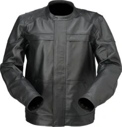 Z1R Justifier Leather Jacket Black