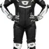 Cortech Revo Sport Air Womens 1 Piece Leather Suit Black/White