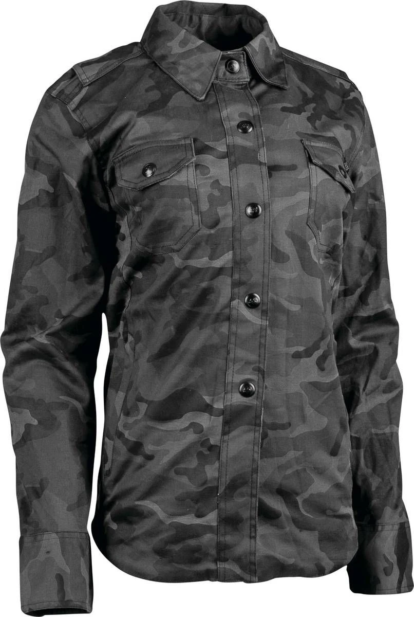 Speed And Strength Speed Society Womens Armored Shirt Camo