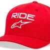 Alpinestars Ride 2.0 Flexfit Cap Red/White