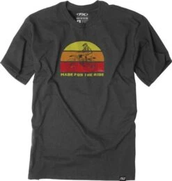 Factory Effex Sunset Rider T-Shirt Heather Charcoal
