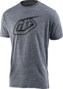 Troy Lee Designs Logo T-Shirt Vintage Gray Snow