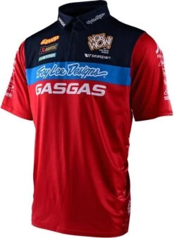Troy Lee Designs Gas Gas Team Pit Shirt Red