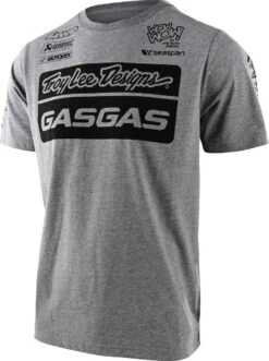Troy Lee Designs Gas Gas Team T-shirt Heather Gray
