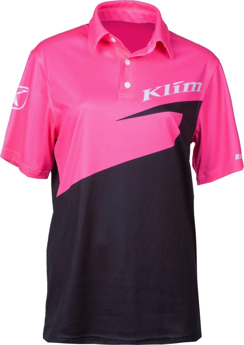 Klim Race Spec Polo Knockout Pink/Black