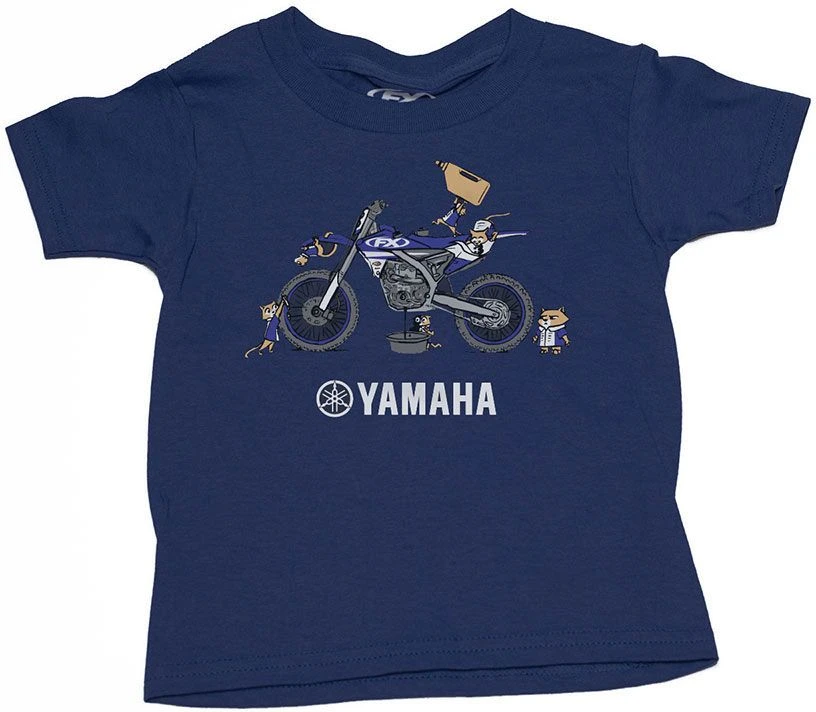 Factory Effex Yamaha Pit Crew Toddler T-shirt Navy