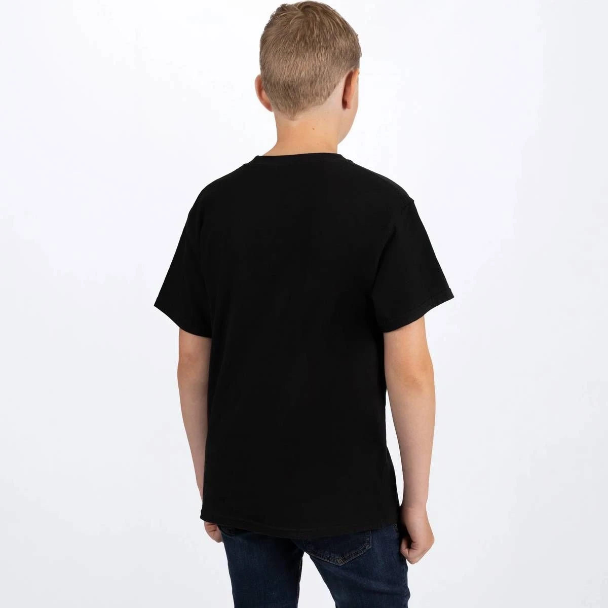 FXR Pilot Youth T-Shirt Black/Blue - Image 2