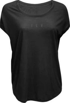 Fly Racing Breezy Womens T-Shirt Black