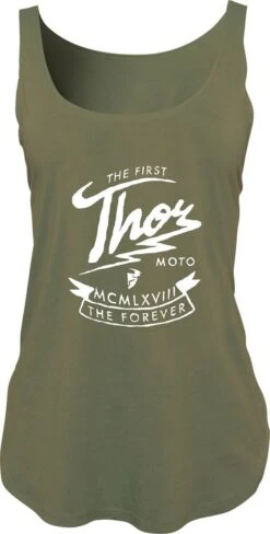 Thor Thunder Womens Tank Military Green