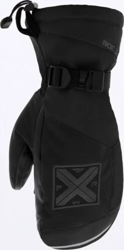 FXR 2023 Chute Snowmobile Mitt Black Ops