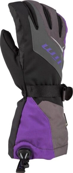 Klim Ember Gauntlet Womens Glove Asphalt/Heliotrope