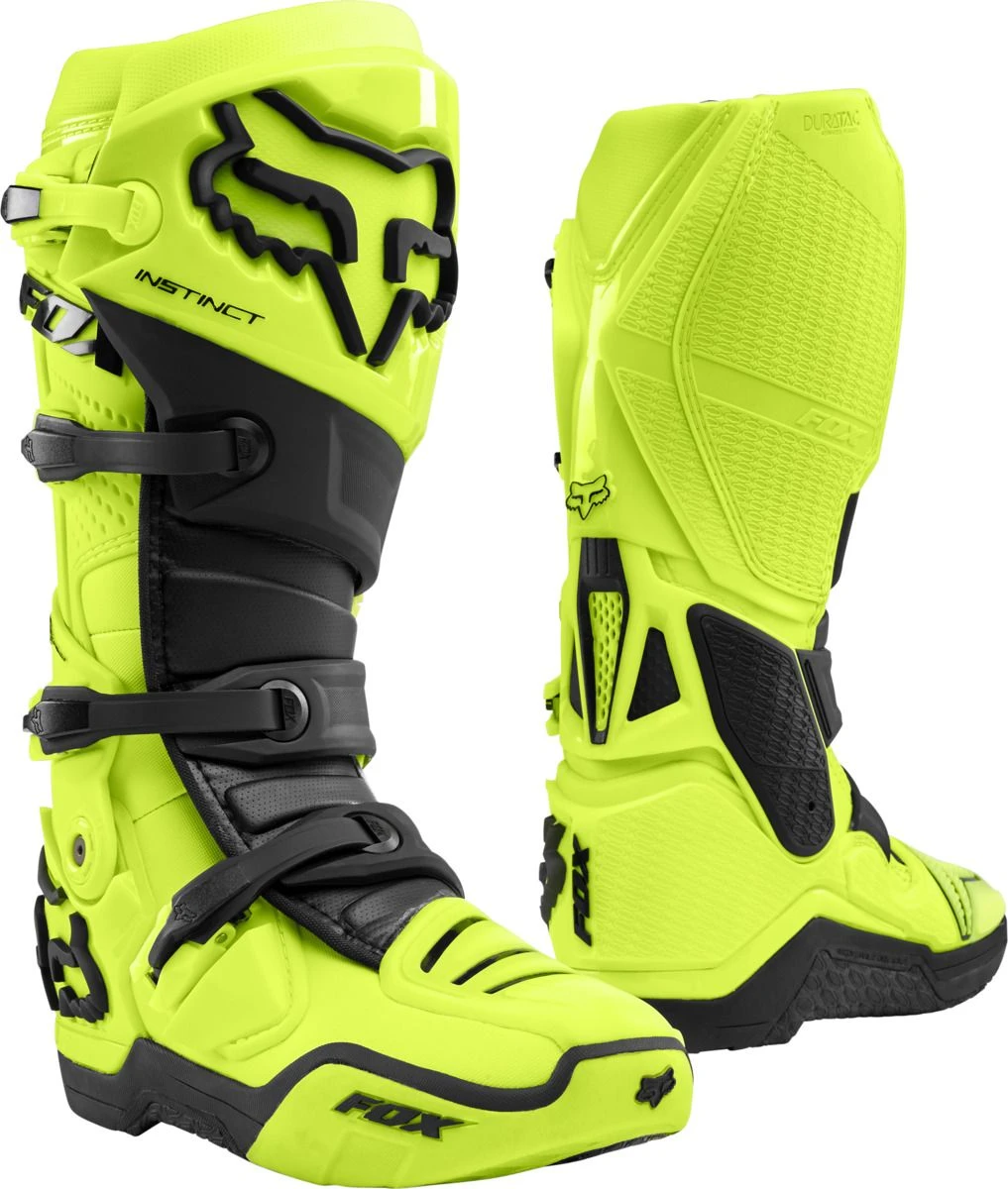 Fox Racing Instinct Boot Fluorescent Yellow