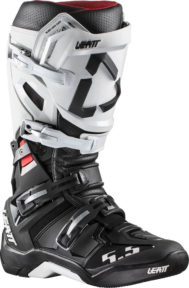 Leatt GPX 5.5 FlexLock Boot White/Black