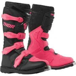 Thor Blitz XP Womens Boots Black/Pink