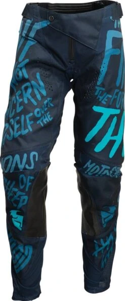 Thor 2022 Pulse Counting Sheep Womens Pants Midnight/Aqua