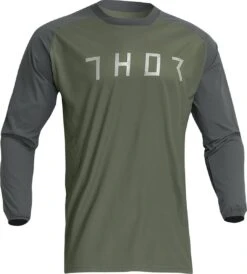 Thor 2023 Terrain Jersey Army/Charcoal