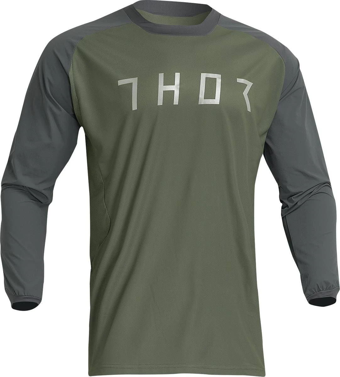 Thor 2023 Terrain Jersey Army/Charcoal