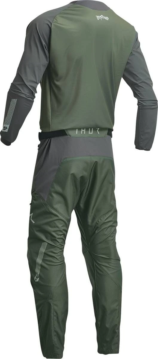 Thor 2023 Terrain Jersey Army/Charcoal - Image 5