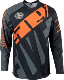 509 R-Series Windproof Jersey Dark Ops/Orange