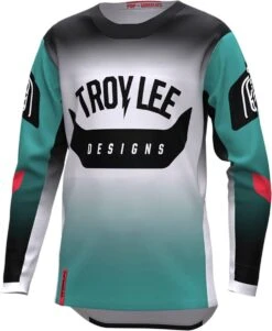Troy Lee Designs GP Youth Jersey Arc Turquoise/Neon Melon