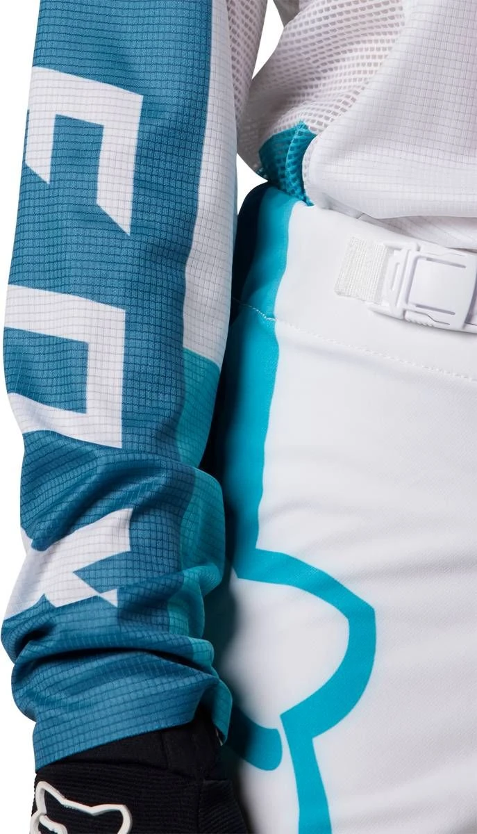 Fox Racing Flexair Efekt Womens Jersey Teal - Image 5