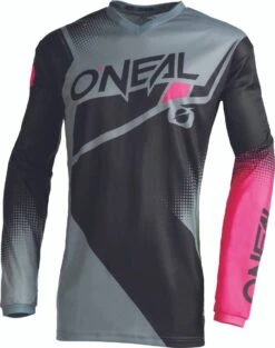 O'Neal 2022 Element Racewear Womens Jersey Black/Grey/Pink