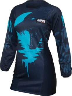 Thor 2022 Pulse Counting Sheep Womens Jersey Midnight/Aqua