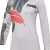 Thor 2022 Sector Urth Womens Jersey Light Gray/Fire Coral