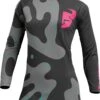 Thor 2023 Sector Disguise Womens Jersey Gray/Flo Pink