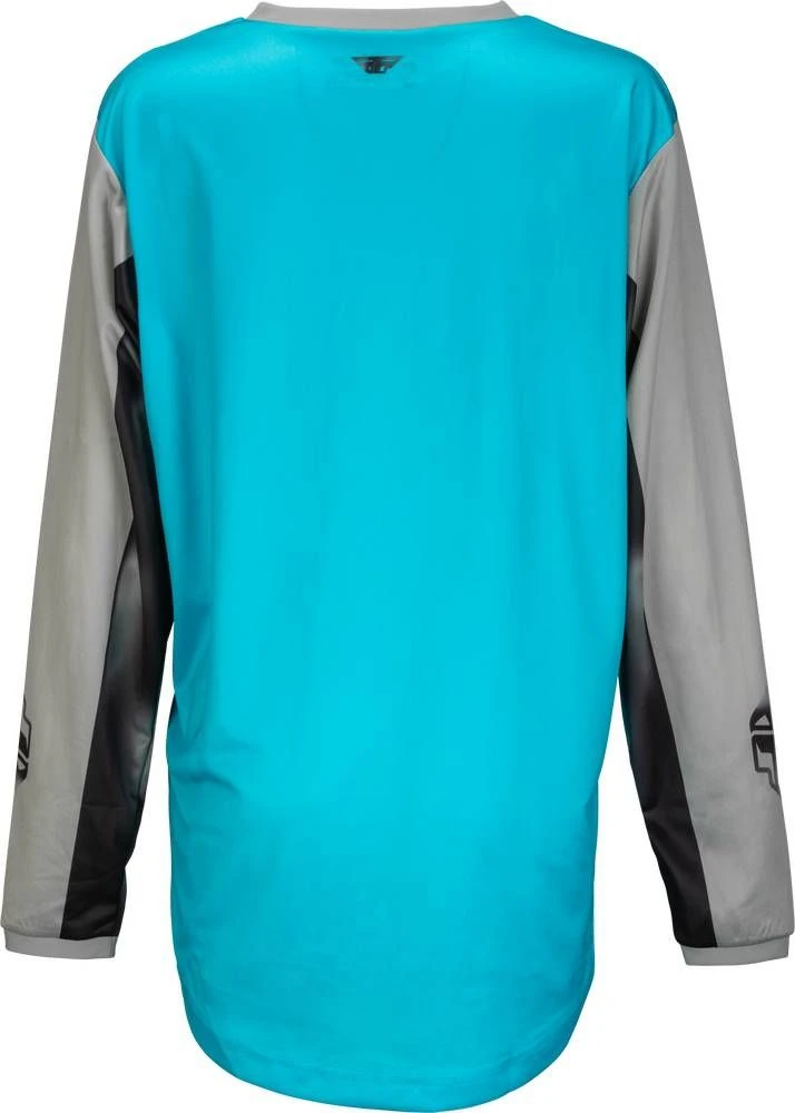 Fly Racing 2023 Womens F-16 Jersey Sky Blue/Light Grey - Image 2
