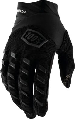 100% Airmatic Youth Gloves Black/Charcoal