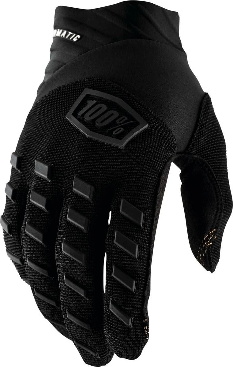 100% Airmatic Youth Gloves Black/Charcoal