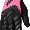 Thor 2022 Spectrum Womens Gloves Flo Pink/Black