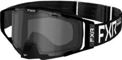 FXR 2022 Combat Snowmobile Goggles Black/White