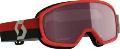 Scott Buzz Pro Snow Youth Goggles Red/Grey W/Rose Lens