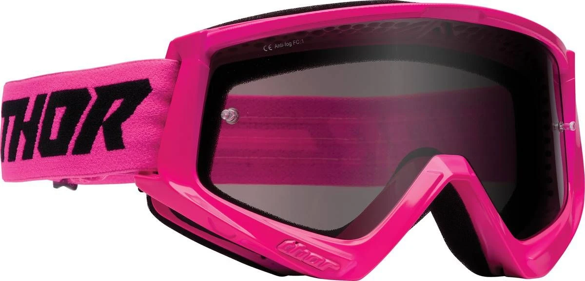 Thor Combat Racer Sand Goggles Pink/Black