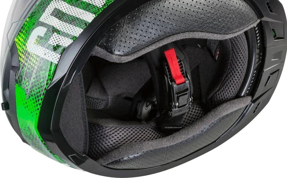 GMax GM-49Y Snow Youth Beast Helmet Neon Green/Hi-Vis - Image 3