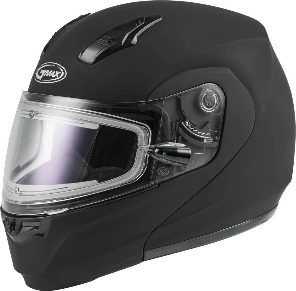 GMax MD-04S Electric Modular Snow Helmet Matte Black