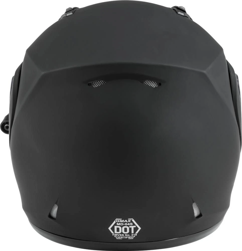 GMax MD-04S Electric Modular Snow Helmet Matte Black - Image 2