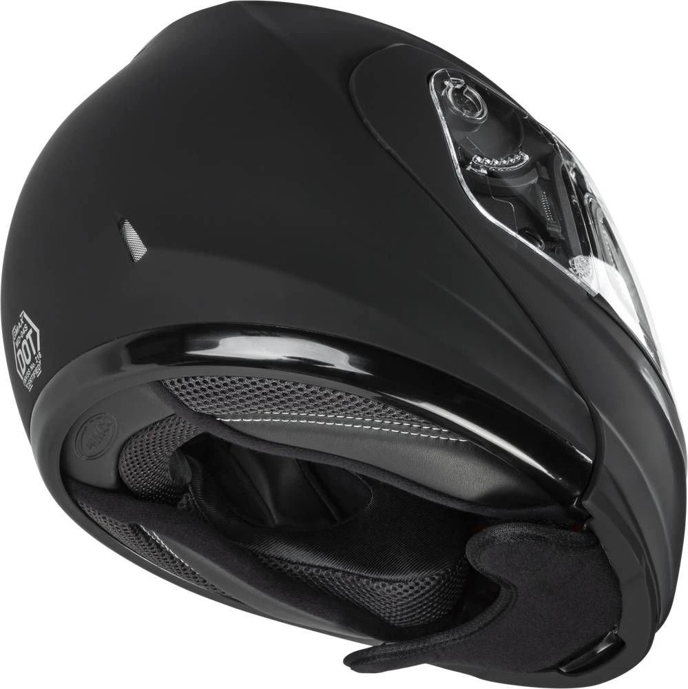 GMax MD-04S Electric Modular Snow Helmet Matte Black - Image 4
