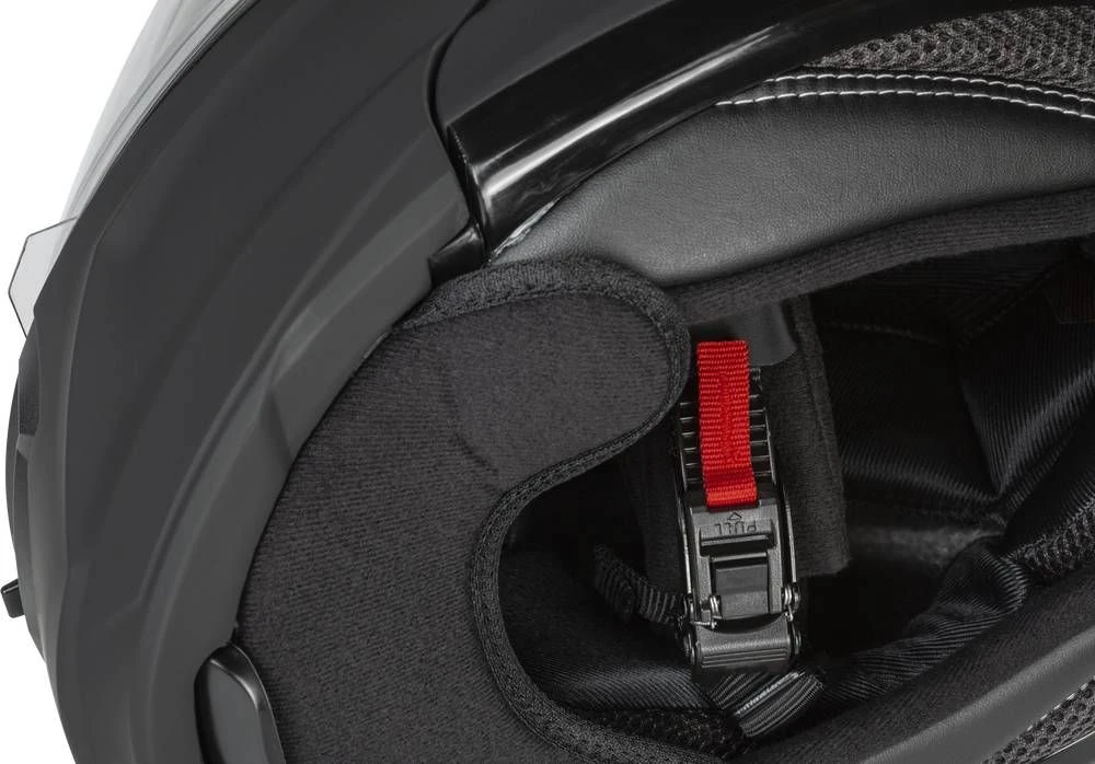 GMax MD-04S Electric Modular Snow Helmet Matte Black - Image 6