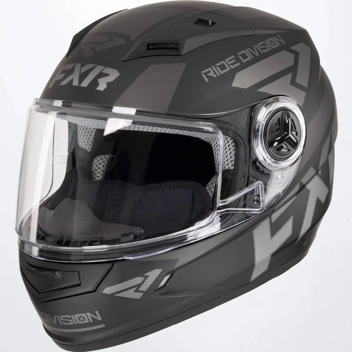 FXR 2022 Nitro Youth Snowmobile Helmet Black Ops