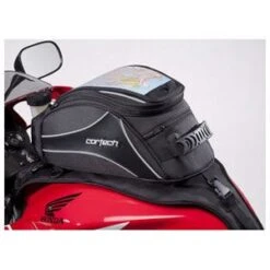 Cortech Super 2.0 12-Liter Strap Mount Tank Bag Black