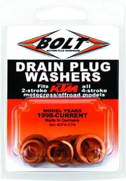 Bolt Oil Change Bolt Kit KTM 2/4 Stroke