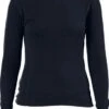 Minus 33 Midweight Crew Womens Base Layer Shirt Black