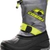 Castle X Element Youth Snowmobile Boot Hi-Vis/Gray
