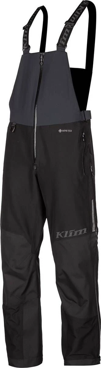 Klim Tomahawk Snowmobile Bib Black/Metallic Black