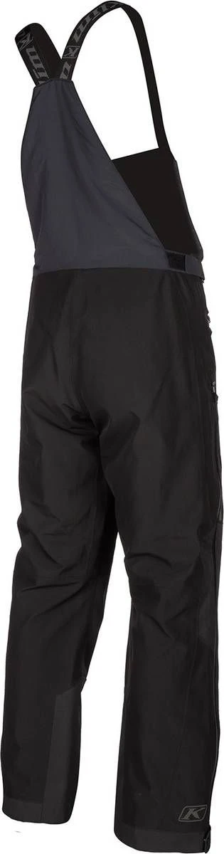 Klim Tomahawk Snowmobile Bib Black/Metallic Black - Image 2